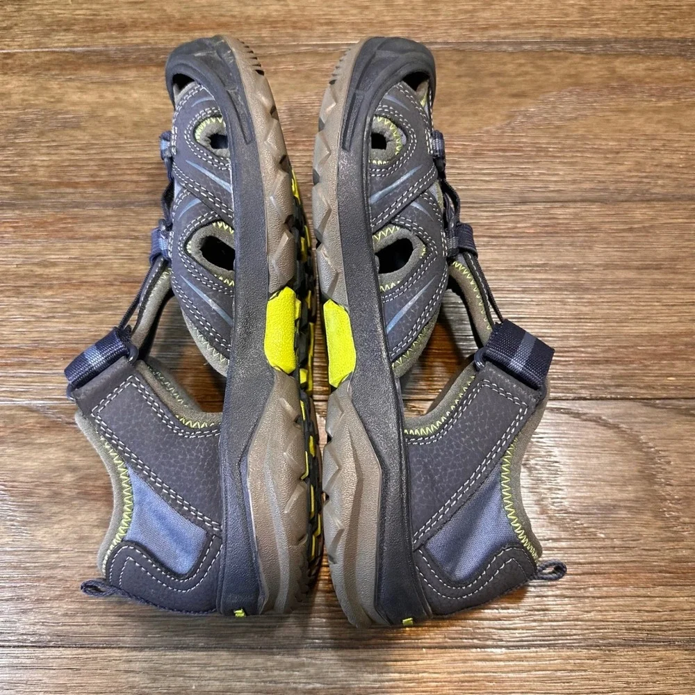 Merrell Hydro‎ 4M US 3 UK 35 EU Kids Waterproof Sport Sandals Blue Green